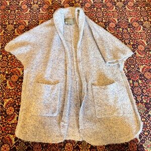 Anthropologie Soft Lilac/Blue Knit Open Cardigan